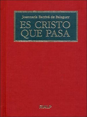 cover image of Es Cristo que pasa